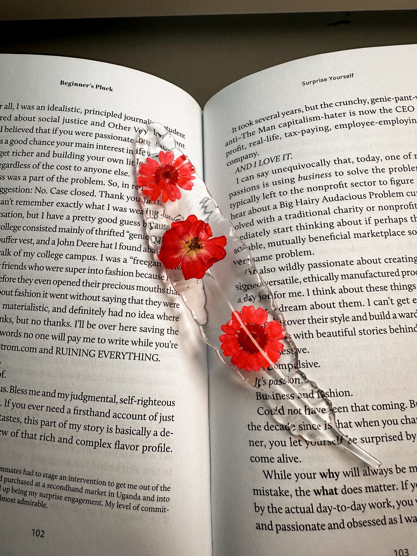 Feather Bookmark