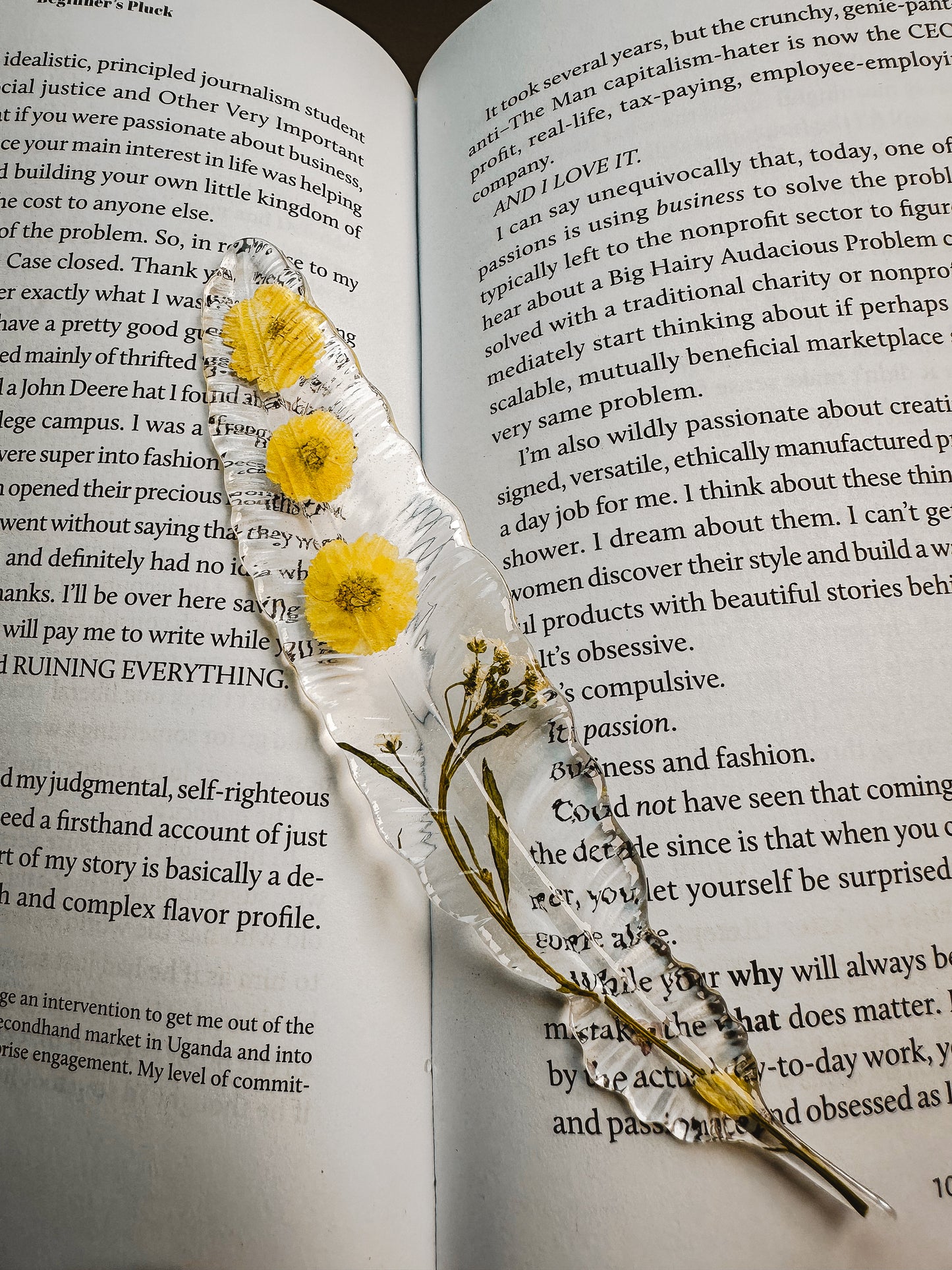 Feather Bookmark